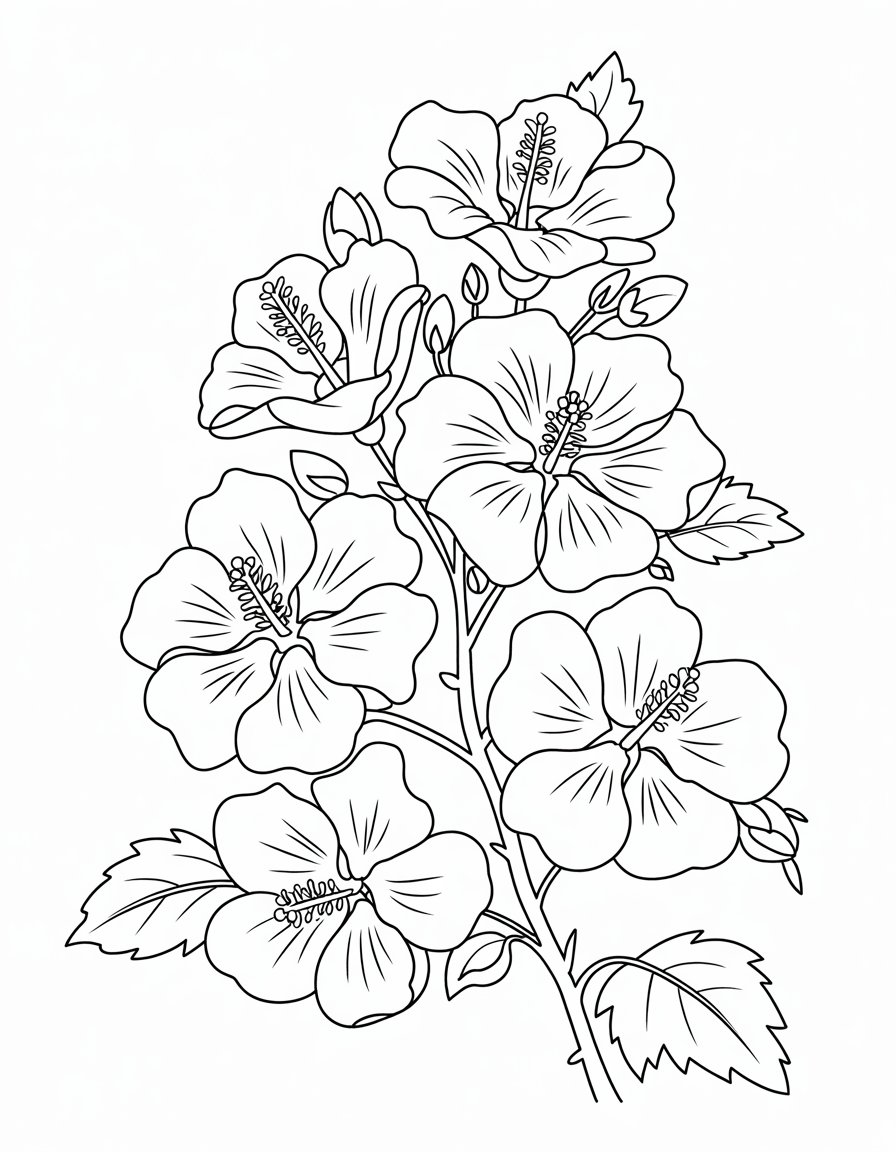 Rose of Sharon Hibiscus